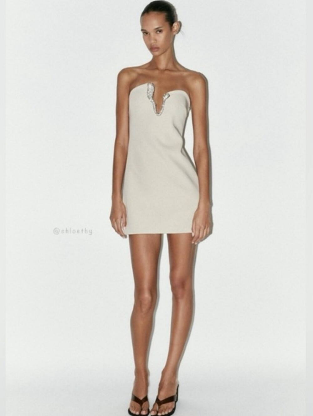 Zara jewel mini dress